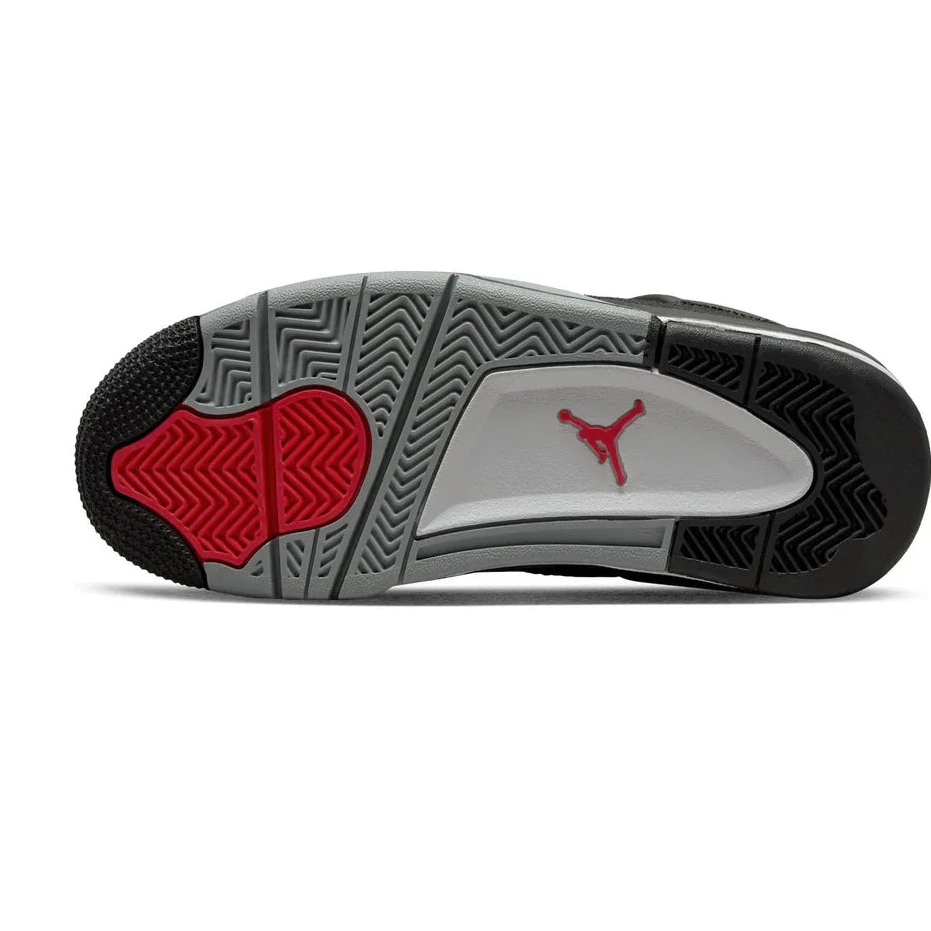 Retro 4 Air Canvas Black Jordan GS 0719